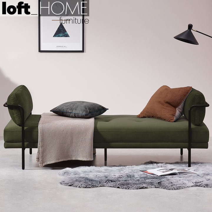 Modern Velvet Sofa Bed HARLOW Environmental