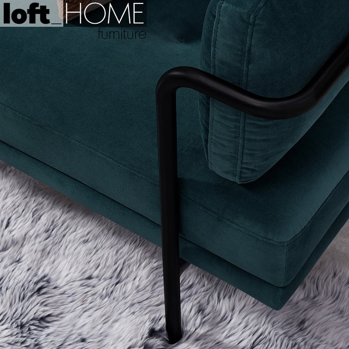 Modern Velvet Sofa Bed HARLOW Detail 10