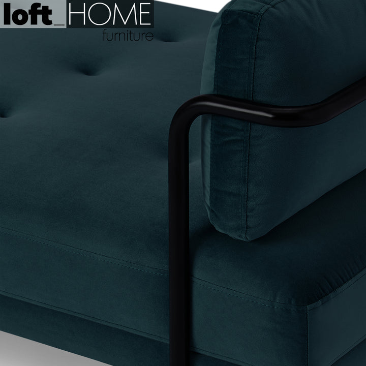 Modern Velvet Sofa Bed HARLOW Detail 11