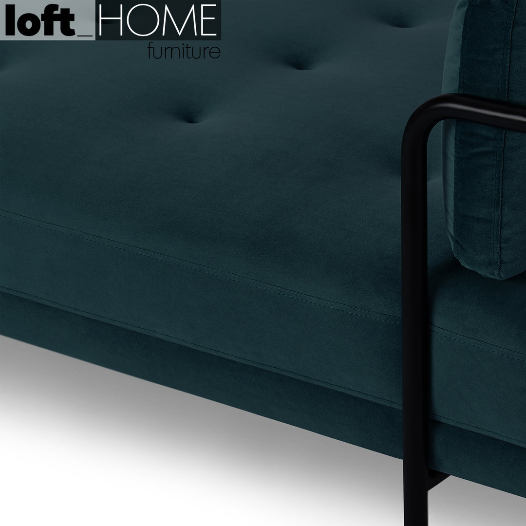 Modern Velvet Sofa Bed HARLOW Detail 12