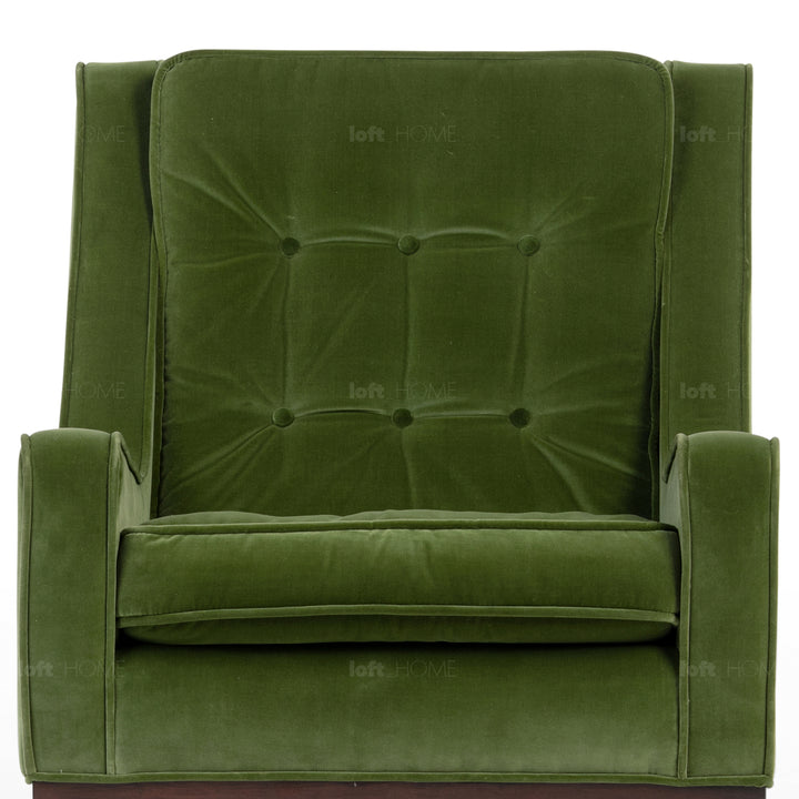 Modern Velvet 1 Seater Sofa SCOTT Situational
