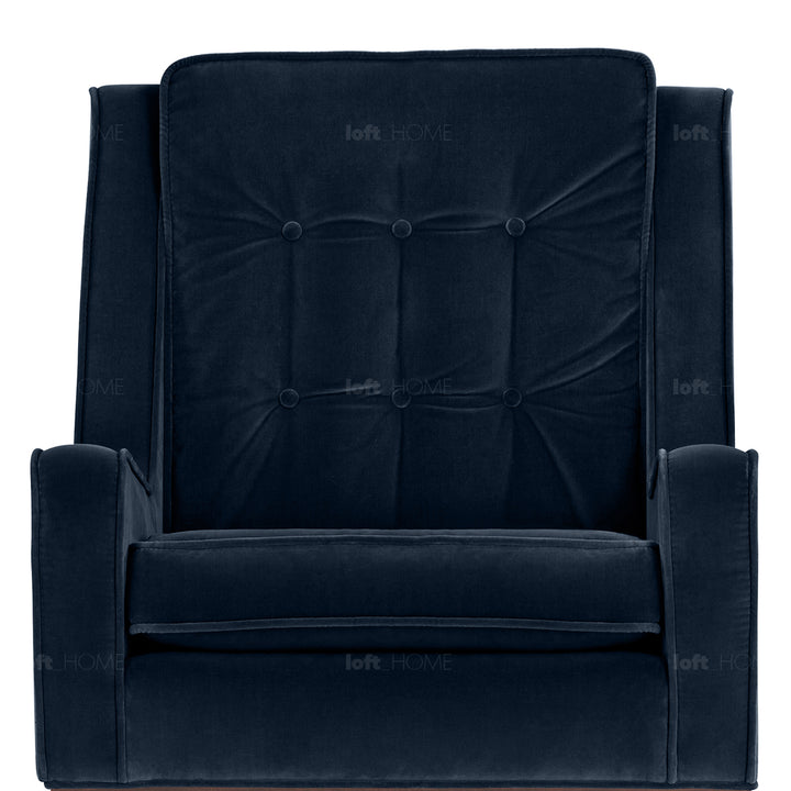 Modern Velvet 1 Seater Sofa SCOTT Detail 59