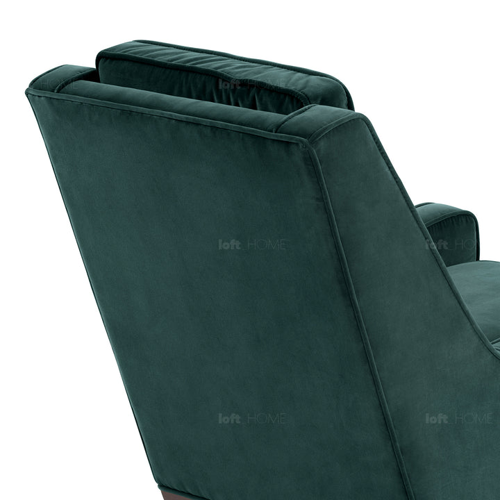 Modern velvet 1 seater sofa scott detail 76.