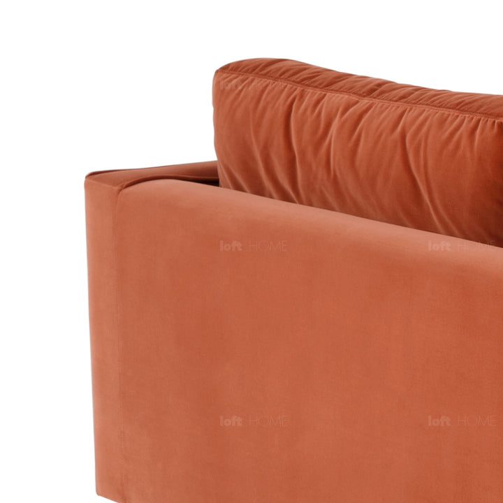 Modern Velvet 2 Seater Sofa SCOTT Detail 40