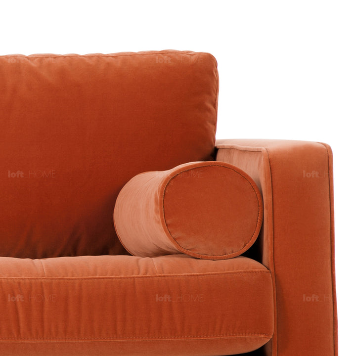 Modern Velvet 2 Seater Sofa SCOTT Detail 43