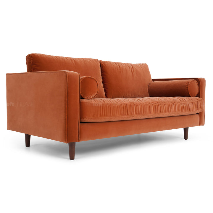 Modern Velvet 2 Seater Sofa SCOTT Detail 35