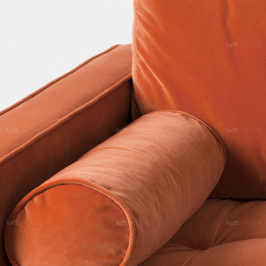Modern Velvet 2 Seater Sofa SCOTT Detail 37