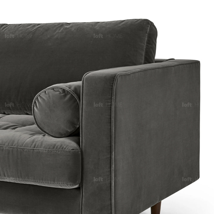 Modern Velvet 2 Seater Sofa SCOTT Detail 13