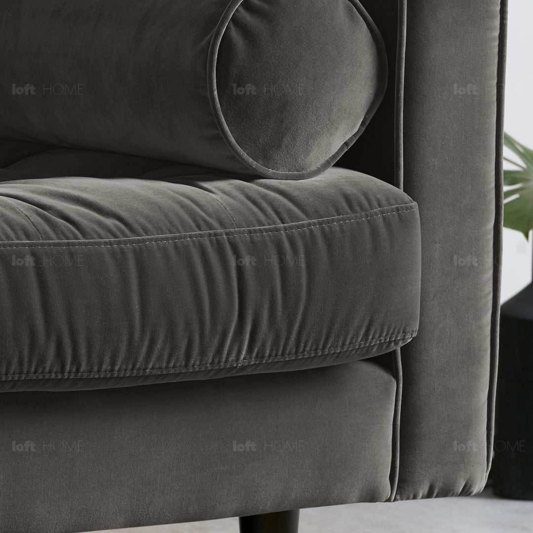 Modern Velvet 2 Seater Sofa SCOTT Detail 8