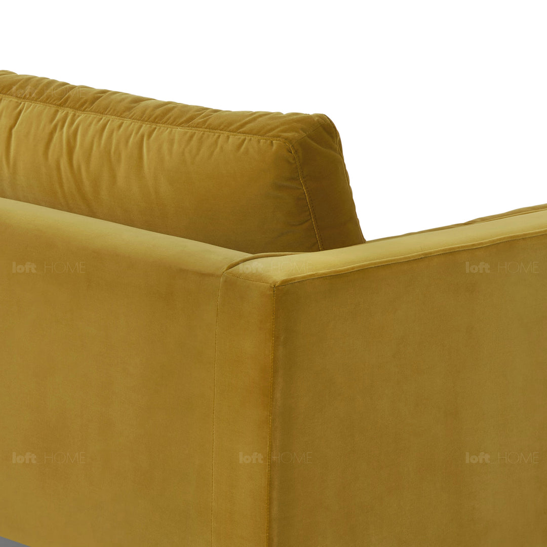 Modern Velvet 2 Seater Sofa SCOTT Detail 26