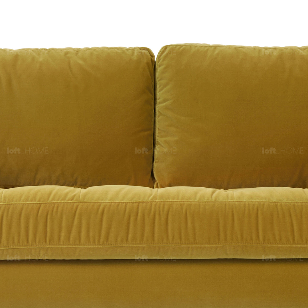 Modern Velvet 2 Seater Sofa SCOTT Detail 29