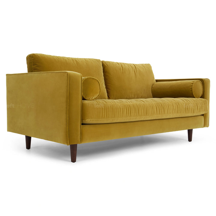 Modern Velvet 2 Seater Sofa SCOTT Detail 21