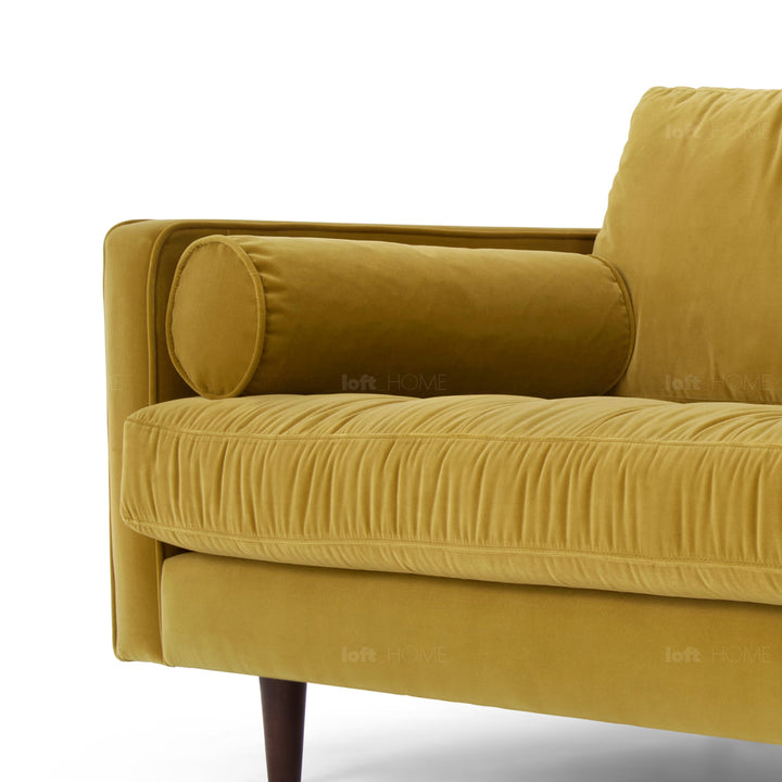 Modern Velvet 2 Seater Sofa SCOTT Detail 25