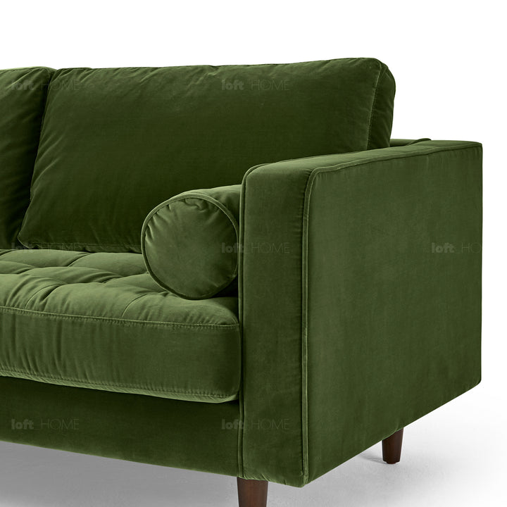 Modern Velvet 2 Seater Sofa SCOTT Environmental