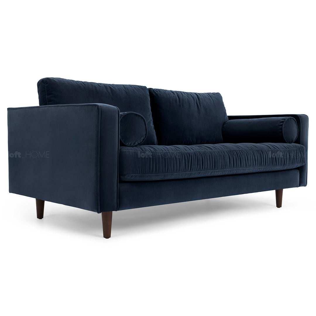 Modern velvet 2 seater sofa scott detail 52.