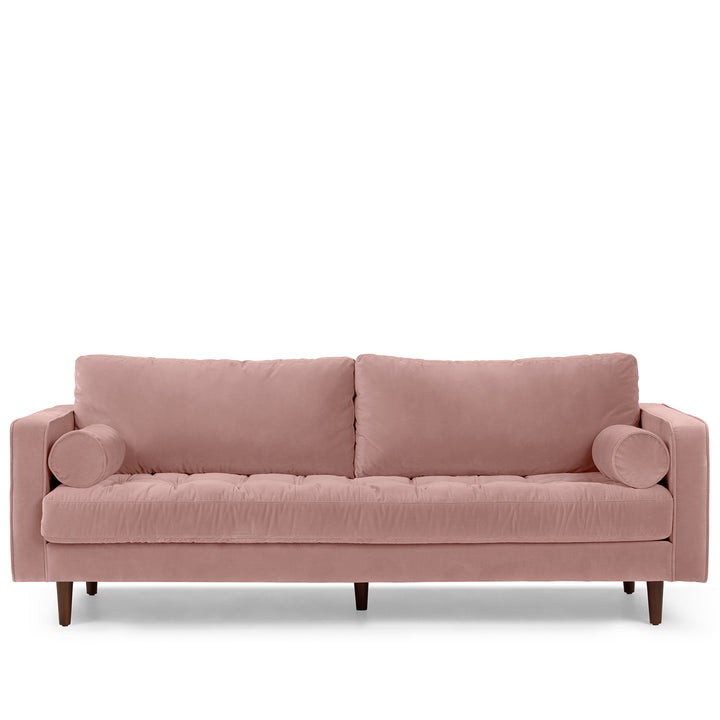 Modern Velvet 3 Seater Sofa SCOTT Detail 45