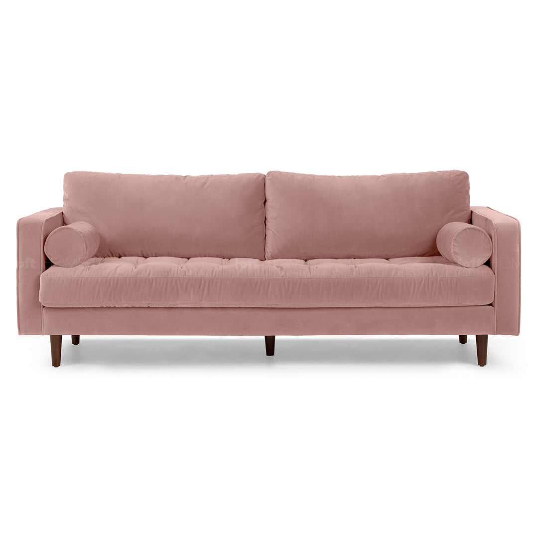 Modern Velvet 3 Seater Sofa SCOTT Detail 49