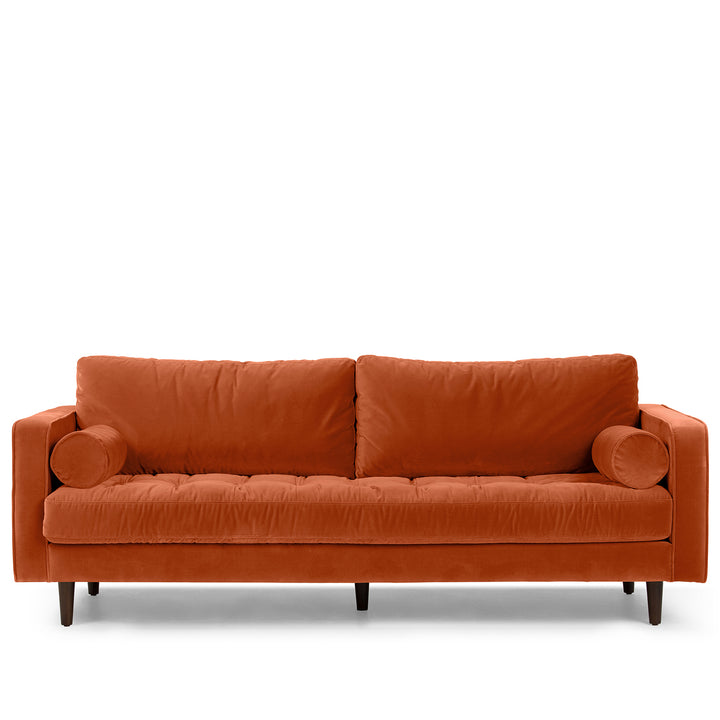 Modern Velvet 3 Seater Sofa SCOTT Detail 2
