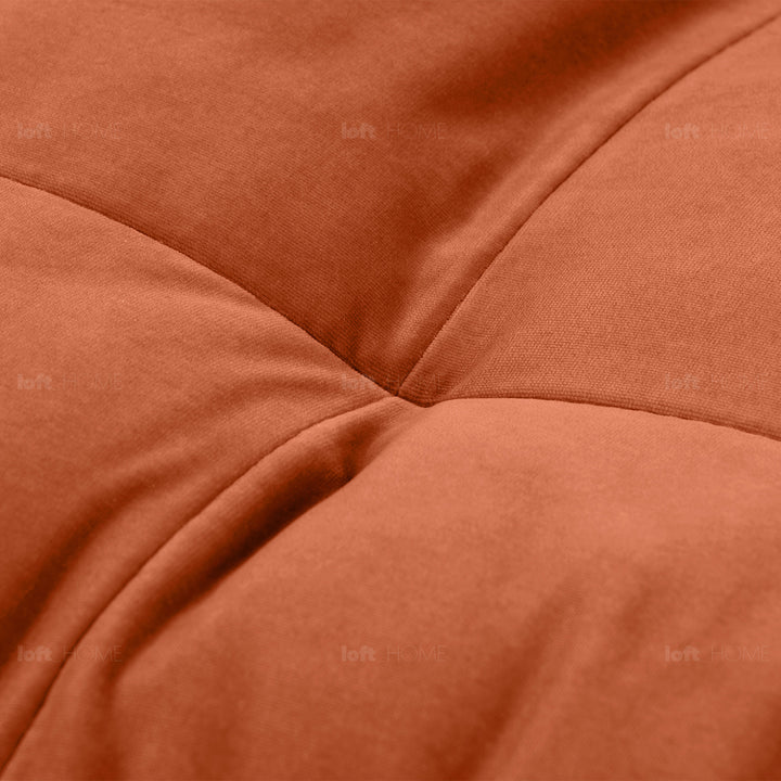 Modern Velvet 3 Seater Sofa SCOTT Detail 11