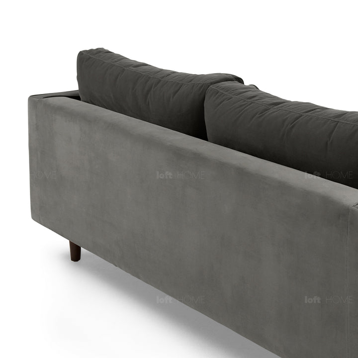 Modern Velvet 3 Seater Sofa SCOTT Detail 29