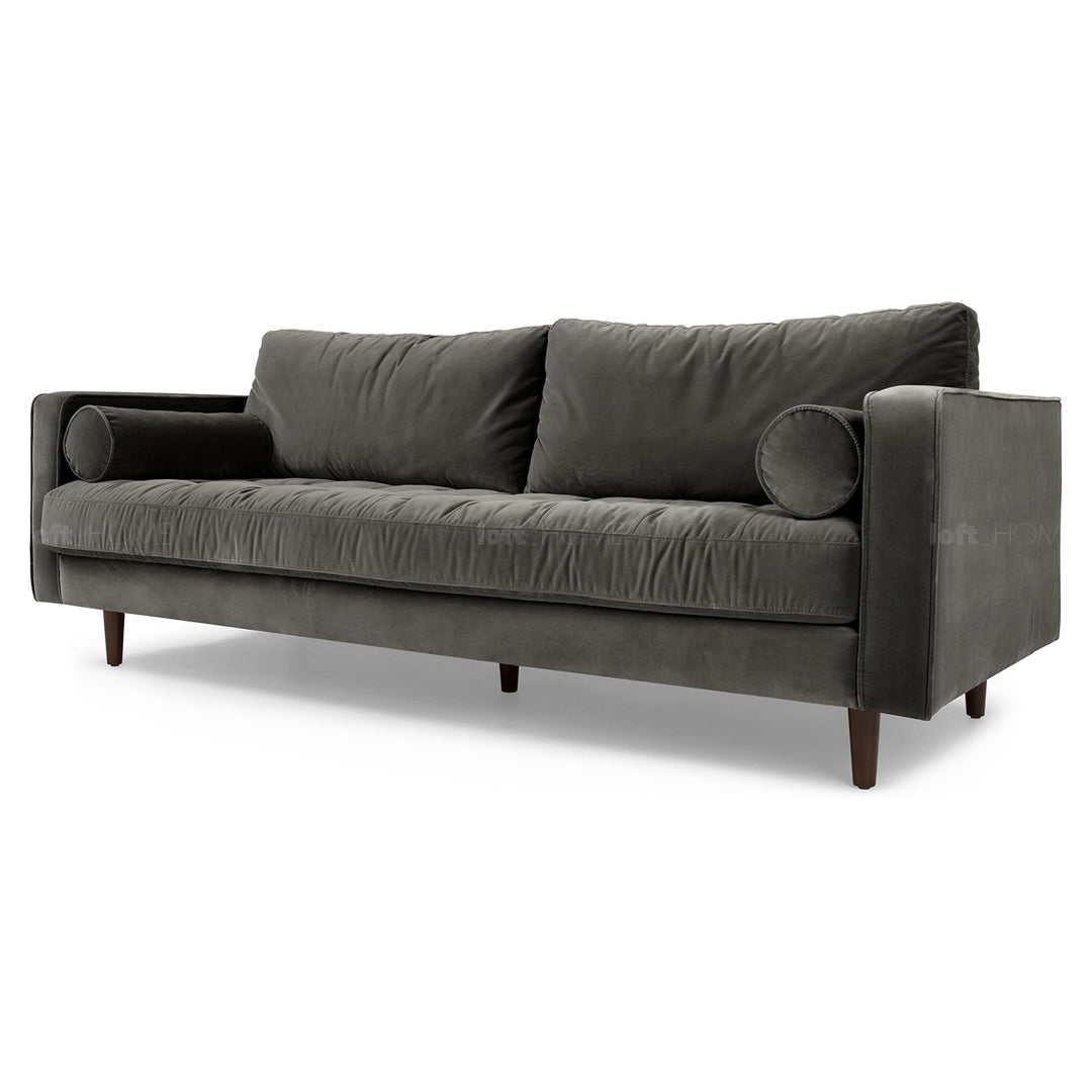 Modern Velvet 3 Seater Sofa SCOTT Detail 20