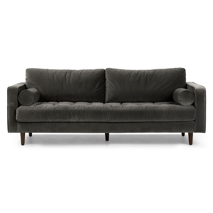 Modern Velvet 3 Seater Sofa SCOTT Detail 21