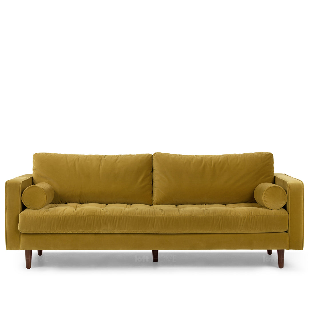 Modern Velvet 3 Seater Sofa SCOTT Detail 31