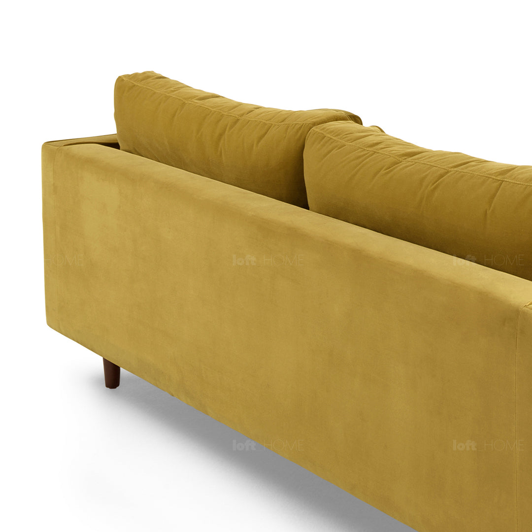 Modern Velvet 3 Seater Sofa SCOTT Detail 44
