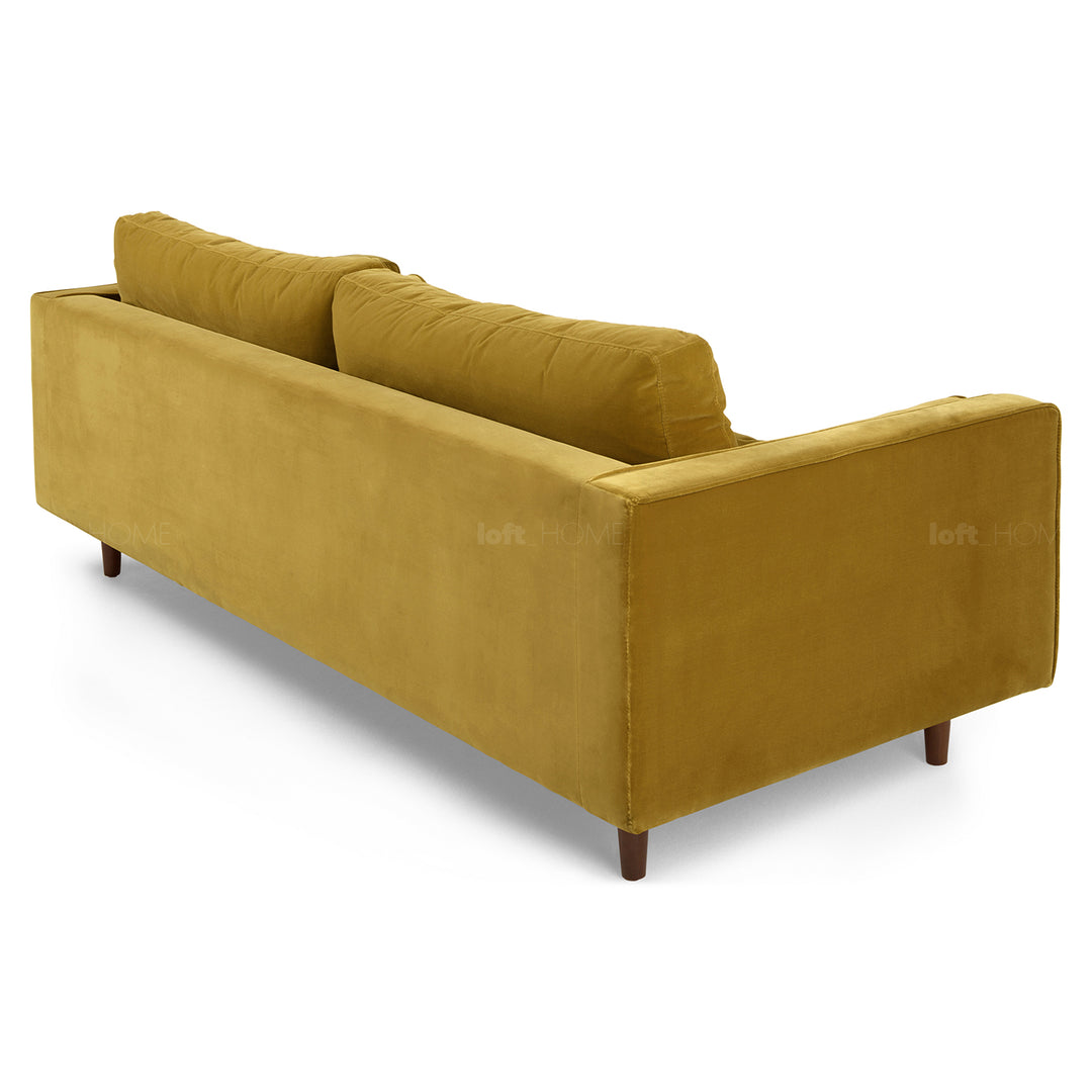 Modern Velvet 3 Seater Sofa SCOTT Detail 37