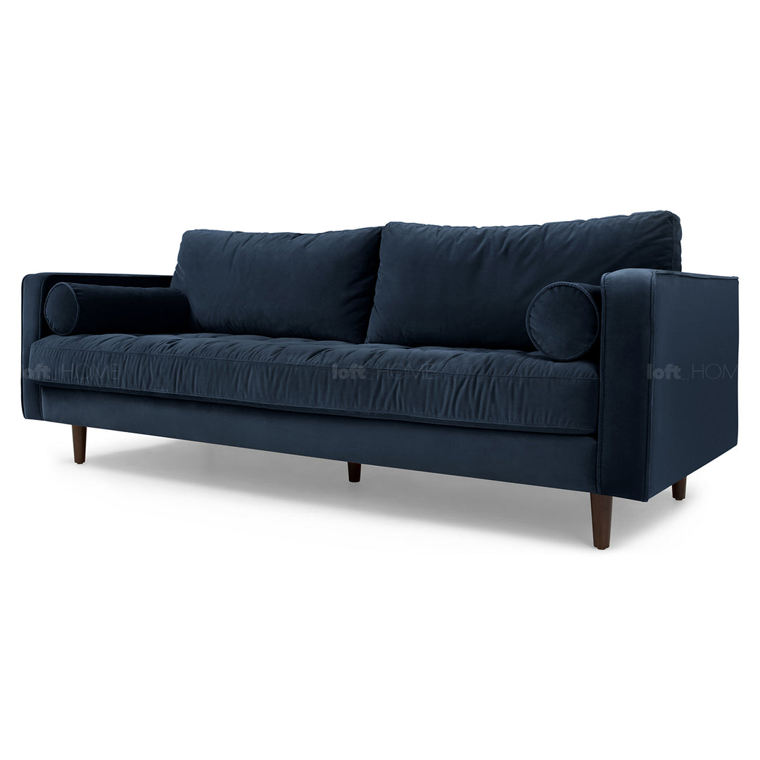 Modern Velvet 3 Seater Sofa SCOTT Detail 64
