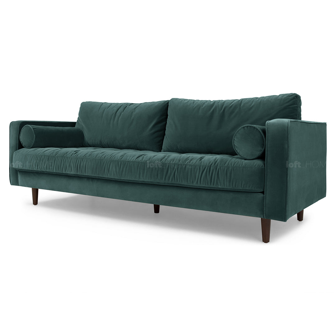 Modern Velvet 3 Seater Sofa SCOTT Detail 79