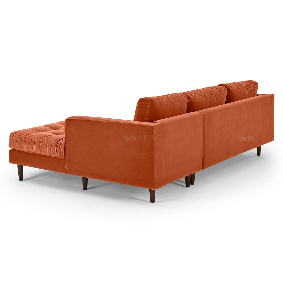 Modern Velvet Sofa L Shape SCOTT 3+L Detail 38