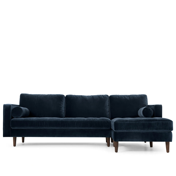 Modern Velvet Sofa L Shape SCOTT 3+L Detail 46