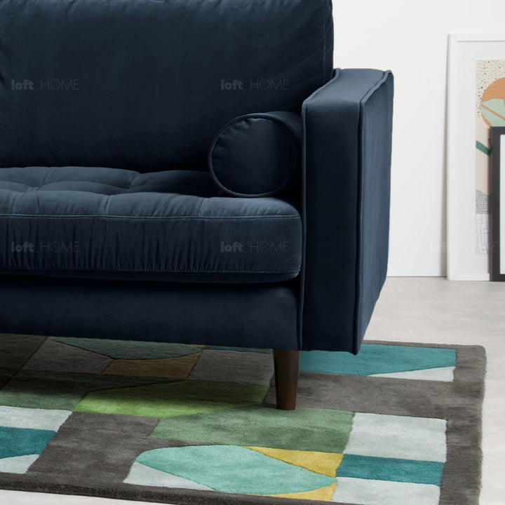 Modern Velvet Sofa L Shape SCOTT 3+L Detail 57