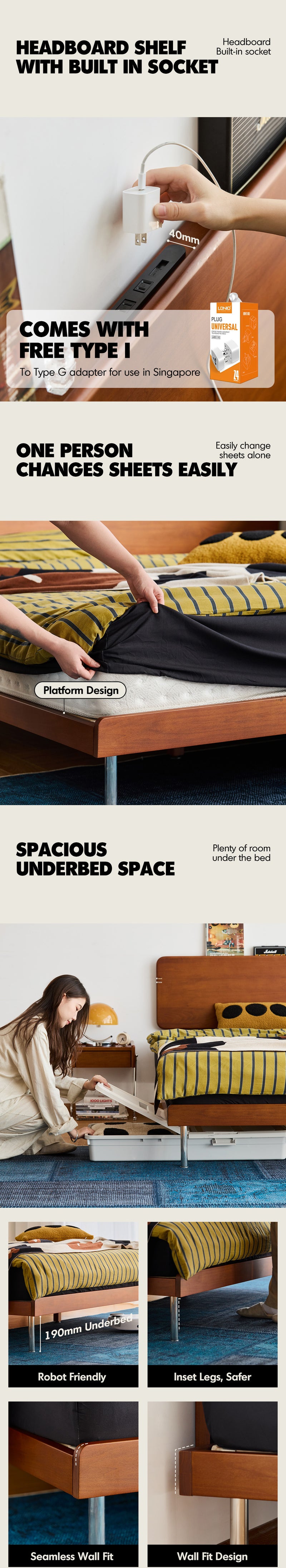 Bauhaus Boxwood Platform Bed CAMPAN More Details and Instruction_11