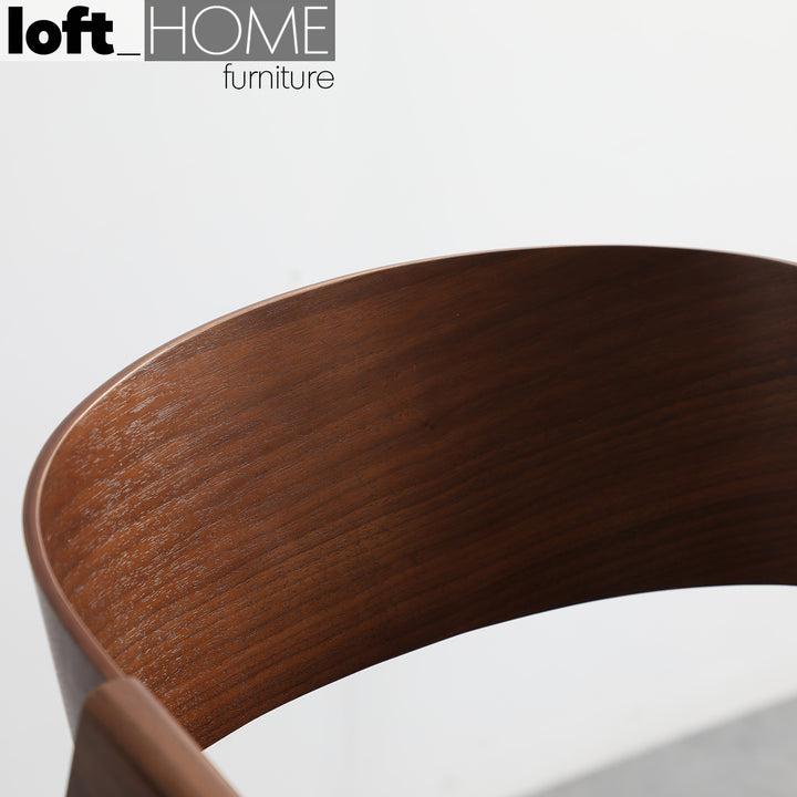 Scandinavian wood dining chair simone detail 10.