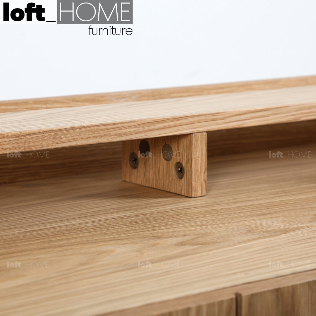 Scandinavian Wood Drawer Cabinet LUMI S Close-up