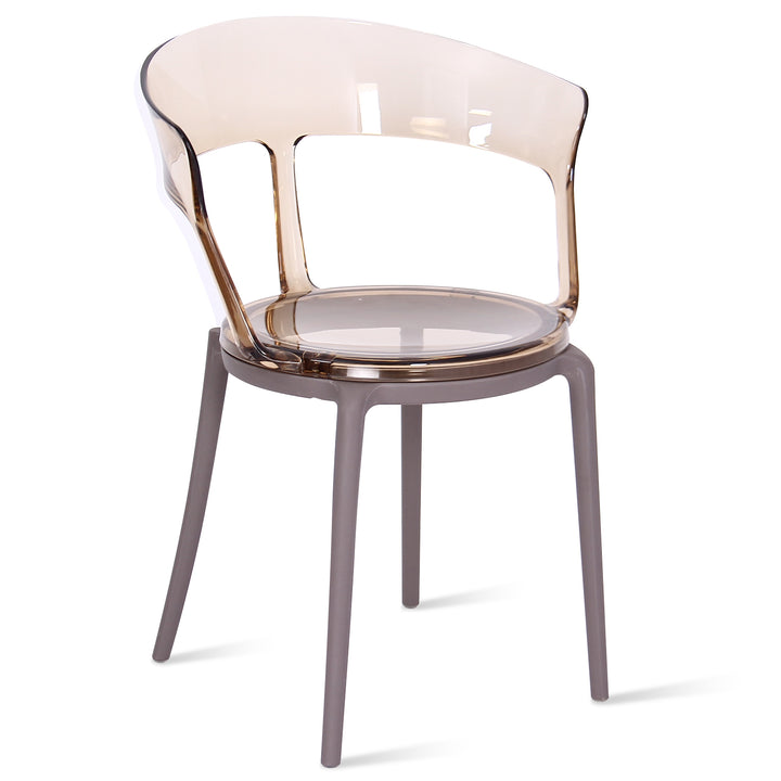 Scandinavian Plastic Dining Chair RENZO Situational