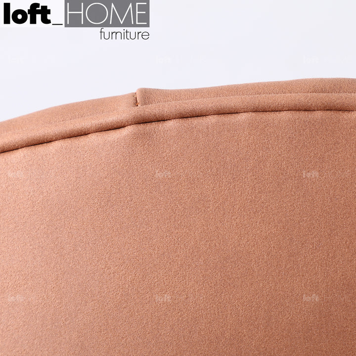 Scandinavian Fabric 1 Seater Sofa MANGO Detail