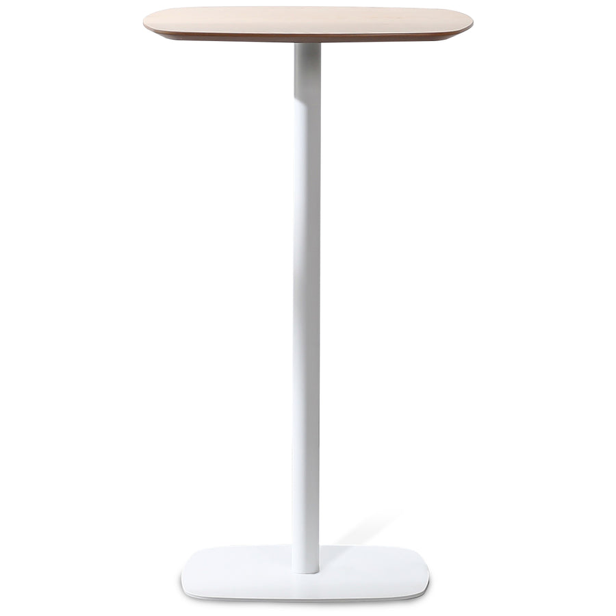 Minimalist Wood Bar Table FANE White Background