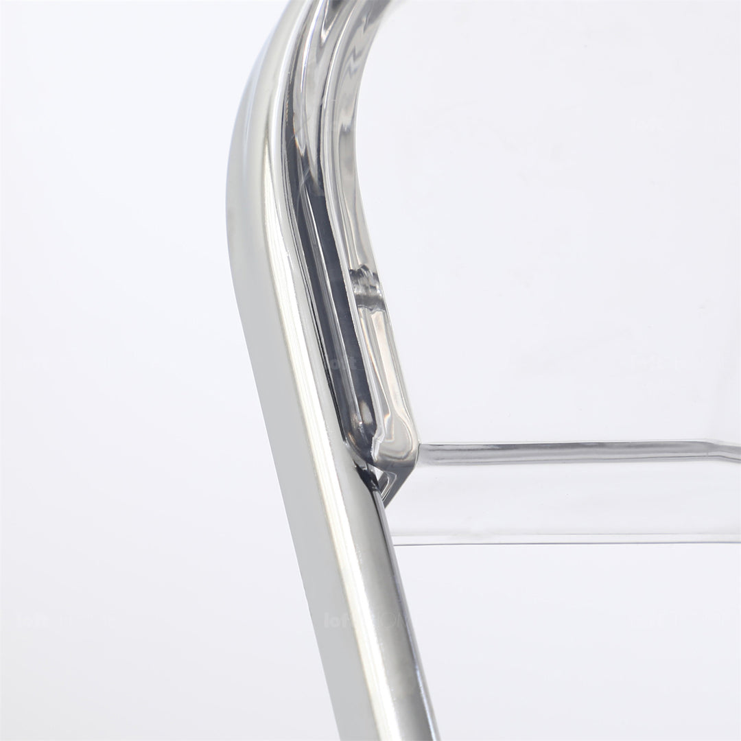 Scandinavian Plastic Foldable Office Chair FIKAS Close-up