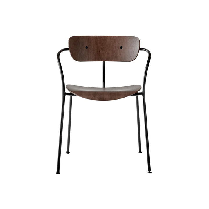 Scandinavian Wood Armrest Dining Chair PAVILION AV2 Situational