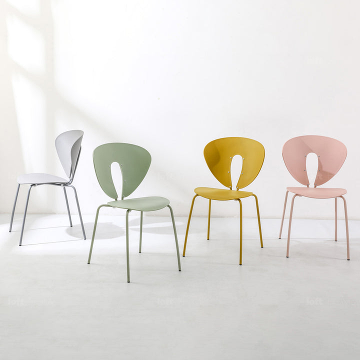 Modern Plastic Dining Chair GLOBUS Life Style