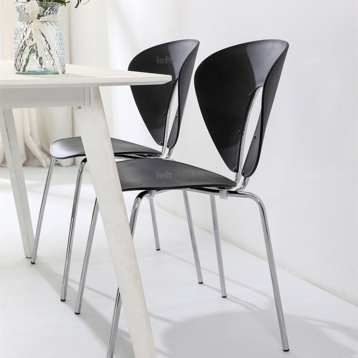 Modern Plastic Dining Chair GLOBUS Detail 11