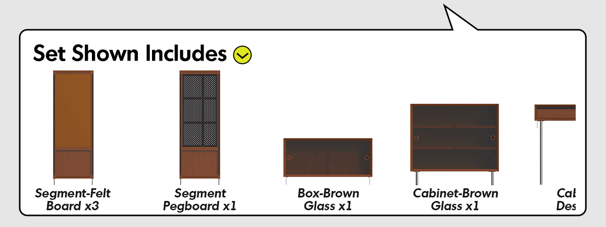 Bauhaus Boxwood Modular Hanging Wall Shelf System MUSE ENTRYWAY Good to Know - 4