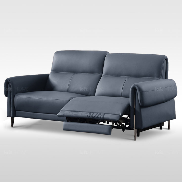 Modern genuine leather electric recliner sofa 2 seater cheers material variants.