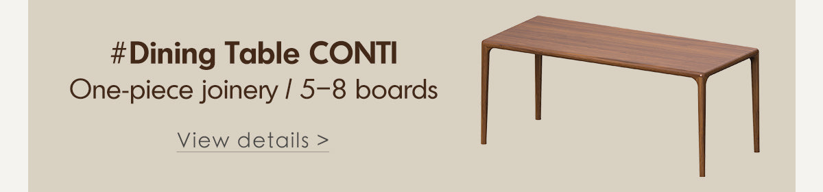 Japandi Walnut Wood Stool CONTI Good to Know - 6