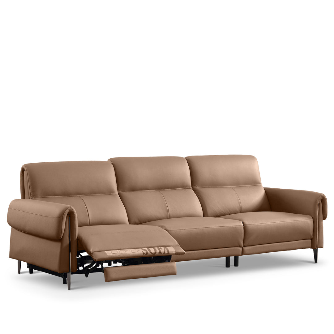 Modern Genuine Leather Electric Recliner 3 Seater Sofa CHEERS Environmental