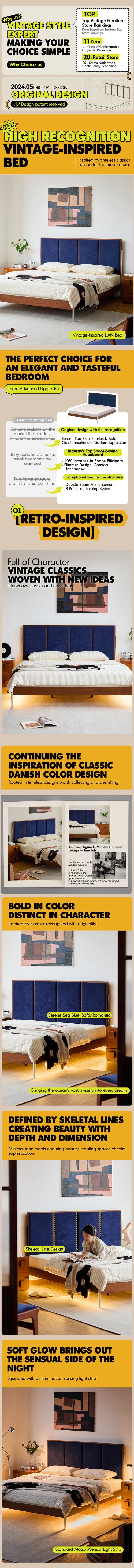 [Ready Stock] Bed LIANNE | Asia King: W1800 x L2000mm Good to Know Preview-1