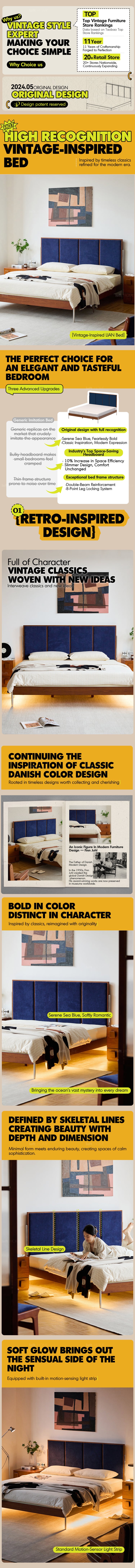 [Ready Stock] Bed LIANNE | Asia King: W1800 x L2000mm Good to Know Preview-1